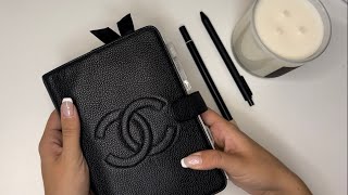 MEDIUM CHANEL AGENDA FLIP • February 2022 • [upl. by Lovering]