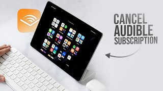 How to Cancel Audible Subscription on iPad tutorial [upl. by Cousin]