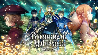 SWORD ART ONLINE Alicization Lycoris DLC 2 Blooming of Matricaria – Launch Trailer [upl. by Rhodie]