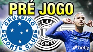 CRUZEIRO X LIBERTAD PRÃ‰ JOGO QUARTAS DE FINAL SULAMERICANA 2024 [upl. by Deraj]