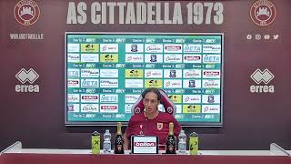 INTERVISTE POST GARA AS CITTADELLA vs AC REGGIANA [upl. by Killoran669]