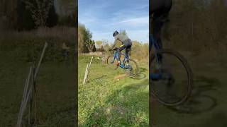 cyclocross cycling bike rider [upl. by Aisenet775]