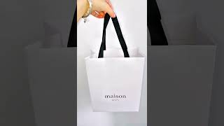 simple and advancedpaperbag giftbag shoppingbag customyourlogo [upl. by Edyaj]