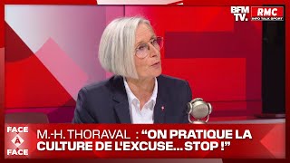 MarieHélène Thoraval maire de RomanssurIsère sur RMC [upl. by Einaffit]