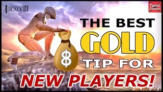 Infinity Blade 3 THE BEST GOLD TIP FOR NEW PLAYERS [upl. by Aniras]