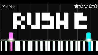 Ruse E piano tutorial [upl. by Orelle]