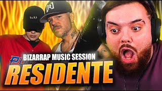 REACCIONANDO a BIZARRAP Music Sessions 49  RESIDENTE [upl. by Niltak]