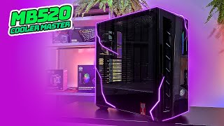 Elegância com RGB  Cooler Master Masterbox MB520 [upl. by Anahsar]