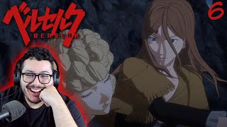 Nina  Berserk 201617 Episode 6 Reaction [upl. by Munford]