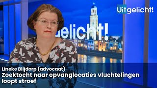 Uitgelicht 1 mei 2024  Lineke Blijdorp over het stroeve verloop van opvanglocaties asielzoekers [upl. by Lectra]