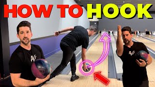 How To HOOK A Bowling Ball For Beginners [upl. by Emersen464]