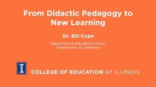 From Didactic Pedagogy to New Learning [upl. by Ledua]