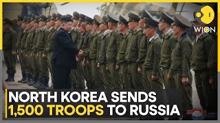 North Korea Sends 1500 Troops To Russia Reports  PutinKim  World News  WION [upl. by Noinatrad]