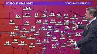 DFW Weather No cool down expected this week [upl. by Yrelav]