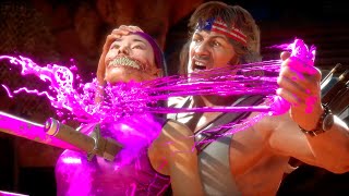 MK11 All Fatalities on Mileena MK2 Solid Purple [upl. by Ad]