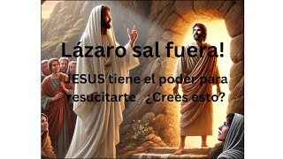 La llamada que venció a la muerte Jesús y Lázaro [upl. by Jorin]