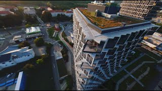 “Corwin Slovakia” buildings  FPV amp Mavic [upl. by Yerrot708]