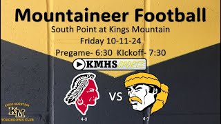 Kings Mountain vs South Point 101124 [upl. by Farlee429]