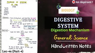 Mechanism of Digestion Unit10 Part4  Biology  General Science  Lec46 [upl. by Joel]