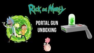 Rick and Morty Portal Gun Unboxing [upl. by Gniy]