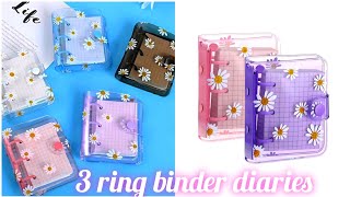 DIY how to make 3 ring binder diaries for Journalingeasy tutorial [upl. by Kotick490]