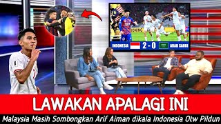 LUCU ● Pantesan tak Lolos Semua Kompetisi Asia  Malaysia Sombongkan Arif Aiman ke Indonesia [upl. by Conti]