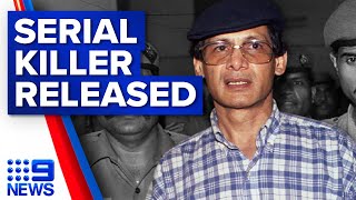 Serial killer Charles Sobhraj to be released from prison in Nepal  9 News Australia [upl. by Yoko936]