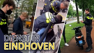 Politie Eindhoven  Bureau040  Aanhouding verzet  Dienst met politievrijwilliger Erik [upl. by Casie907]