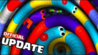 OMG Slitherio NEW UPDATE  Slitherio Gameplay Part 104 [upl. by Weider]