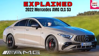 2022 Mercedes AMG CLS 53 Facelift Explained [upl. by Hgielek227]