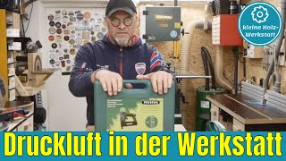 Druckluft in der Holzwerkstatt⎜Prebena Druckluftnagler 2XRJ50 ⎜kleine holzwerkstatt [upl. by Stauffer62]