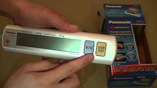 Panasonic EW3109w Blood Pressure Monitor Unboxing amp Review [upl. by Horten661]