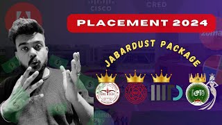 JAC Delhi Placement 2024  DTU NSUT IIITD IGDTUW Placement 📈 jeemain2024 [upl. by Attevroc]