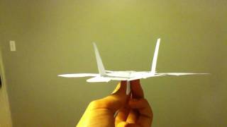 Paper Su47 Airplane [upl. by Nnahteb]