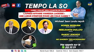 Tempo La So 01 07 2024 Michael Jean Louis reçoit Noren Seeburn Neelkanth Dulloo amp Ranjit Jokhoo 0 [upl. by Mareah]