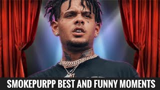 SMOKEPURPP BEST AND FUNNY MOMENTS COMPILATION [upl. by Alisia]