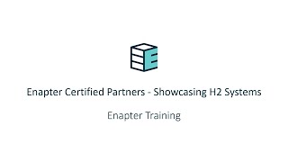 Enapter Training  Enapter Certified Partners  Showcasing H2 Systems July 2022 [upl. by Ateekram]