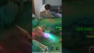 Ketika TOXIC DI SENSOR ADMIN  mobilelegends jonathanliandi jonshon mlbb [upl. by Kaete]