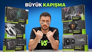 Dünyanın En Kapsamlı EKRAN KARTI KARŞILAŞTIRMASI RTX 4060 Ti [upl. by Sergei388]