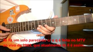 Encontrar Alguém Jota Quest Cover Guitarra c Solo [upl. by Cutler]