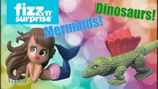 Fizz n Surprise Mermaid and Dinosaur from Moose Toys [upl. by Finnigan794]