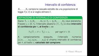 Intervalli di confidenza [upl. by Durman523]