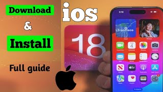 Full guide  How to Download And Install ios 18 version beta  How to Update ios 18  Officially [upl. by Trill]