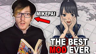 I dressed up as senpai and played the BEST Yandere Simulator mod EVER [upl. by Quincy873]