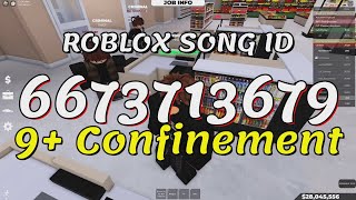 9 Confinement Roblox Song IDsCodes [upl. by Tiffi]