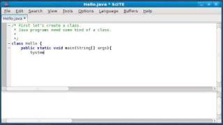 Java Development on Linux easy beginner tutorial [upl. by Ydnal]