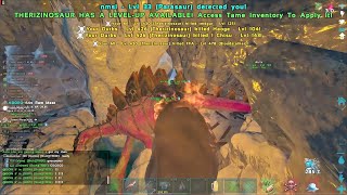 70 PLAYERS Fighting Inside Of ISLAND Ice Cave  ARK Official PvP [upl. by Herbert]