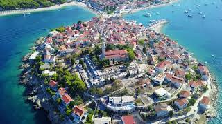 Primosten  Croatia drone Footage 2017 Summer [upl. by Lenee]