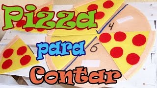 Juegos educativos para niños  Pizza para contar  Preescolar [upl. by Ronica]