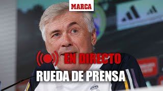 Rueda de prensa de Ancelotti previa al partido contra el Osasuna EN DIRECTO I MARCA [upl. by Reggy637]